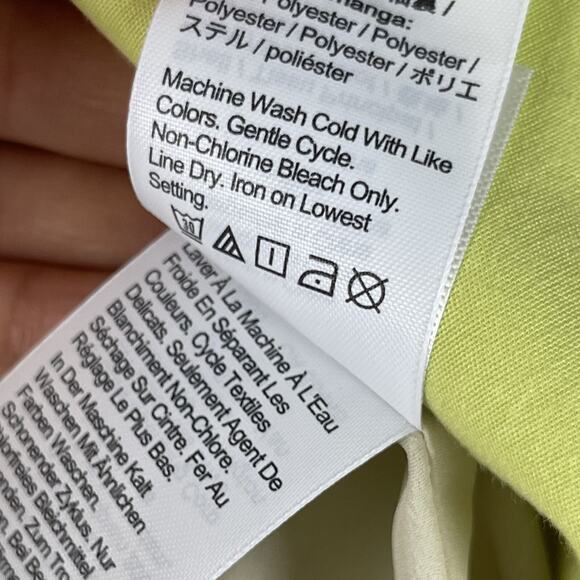 J Crew Cropped Drapey Twill Blazer Womens 6 Light Kiwi Stretch Preppy Career NEW - Picture 9 of 16